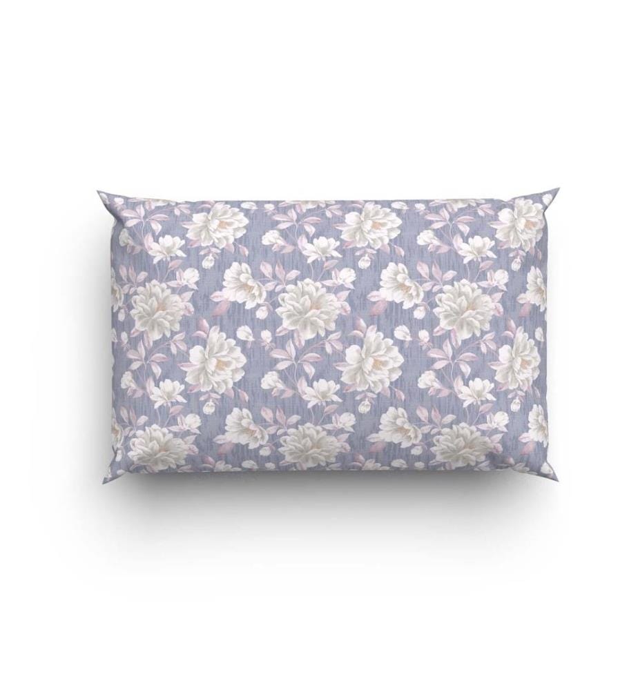 LOTUS - Parure de lit Bambou Moana bleu - 65 x 100 cm