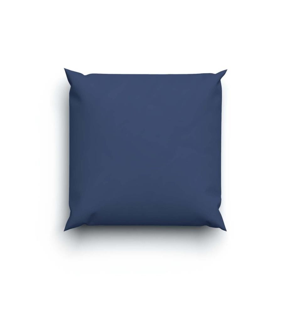 LOTUS - Bettwäsche Satin uni nachtblau - 65 x 65 cm