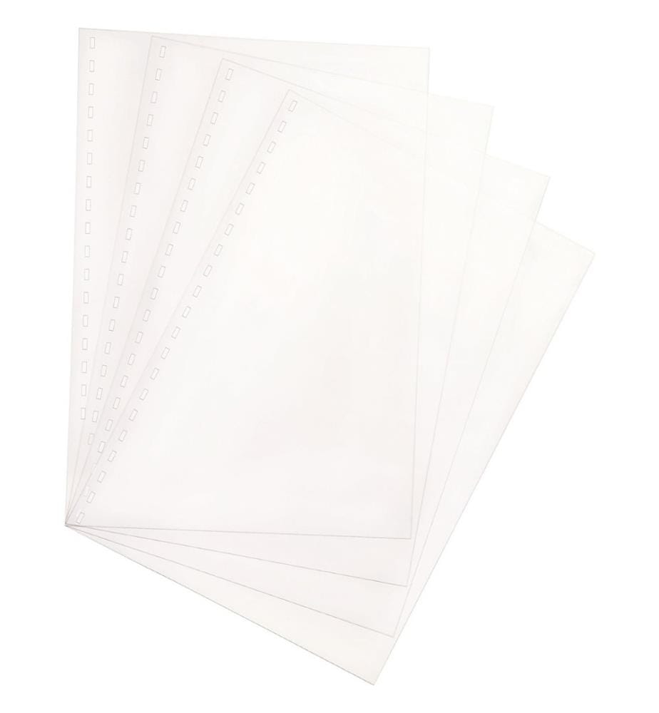 Pack De 50 Badges PVC 40x60mm Avec Épingle - Badges Transparents
