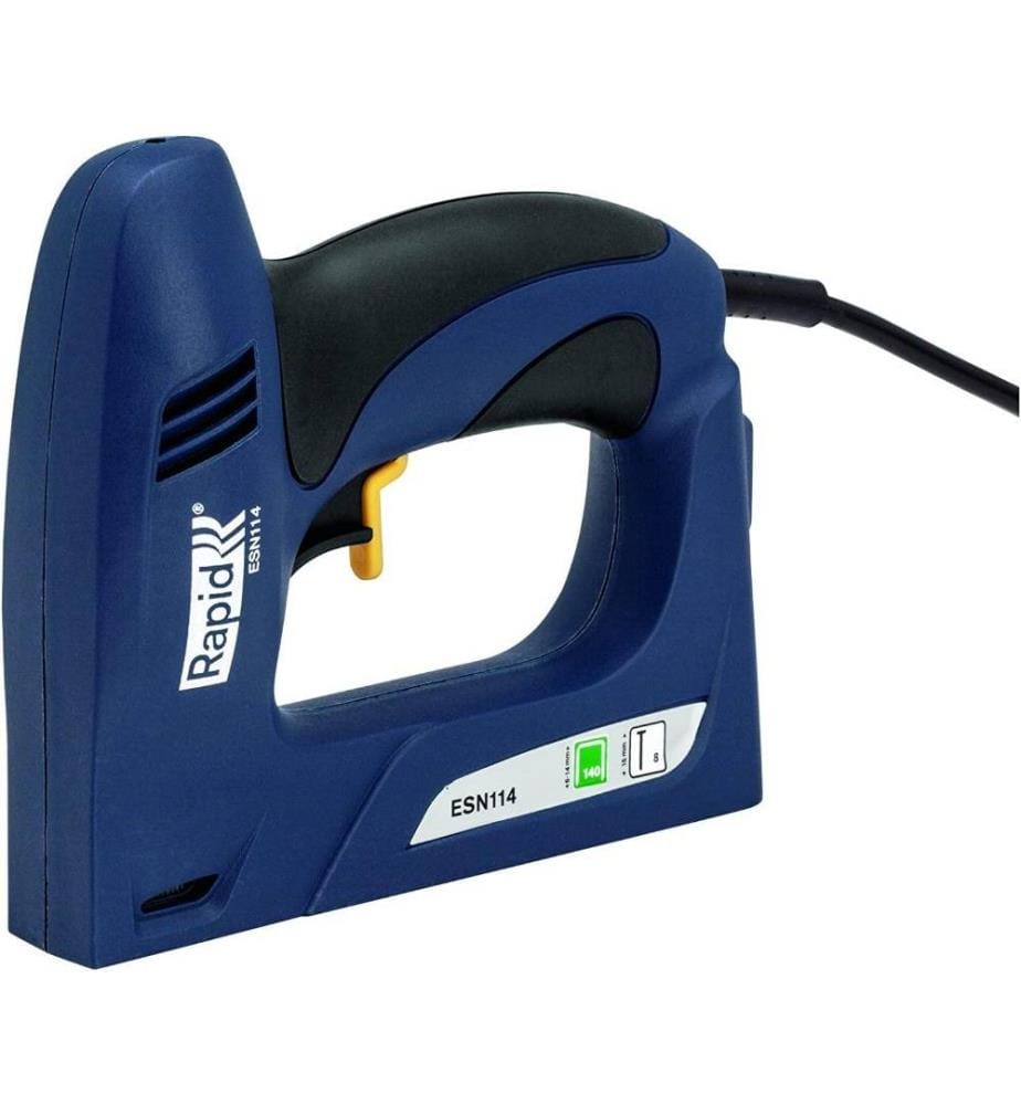 Electric clearance wood stapler