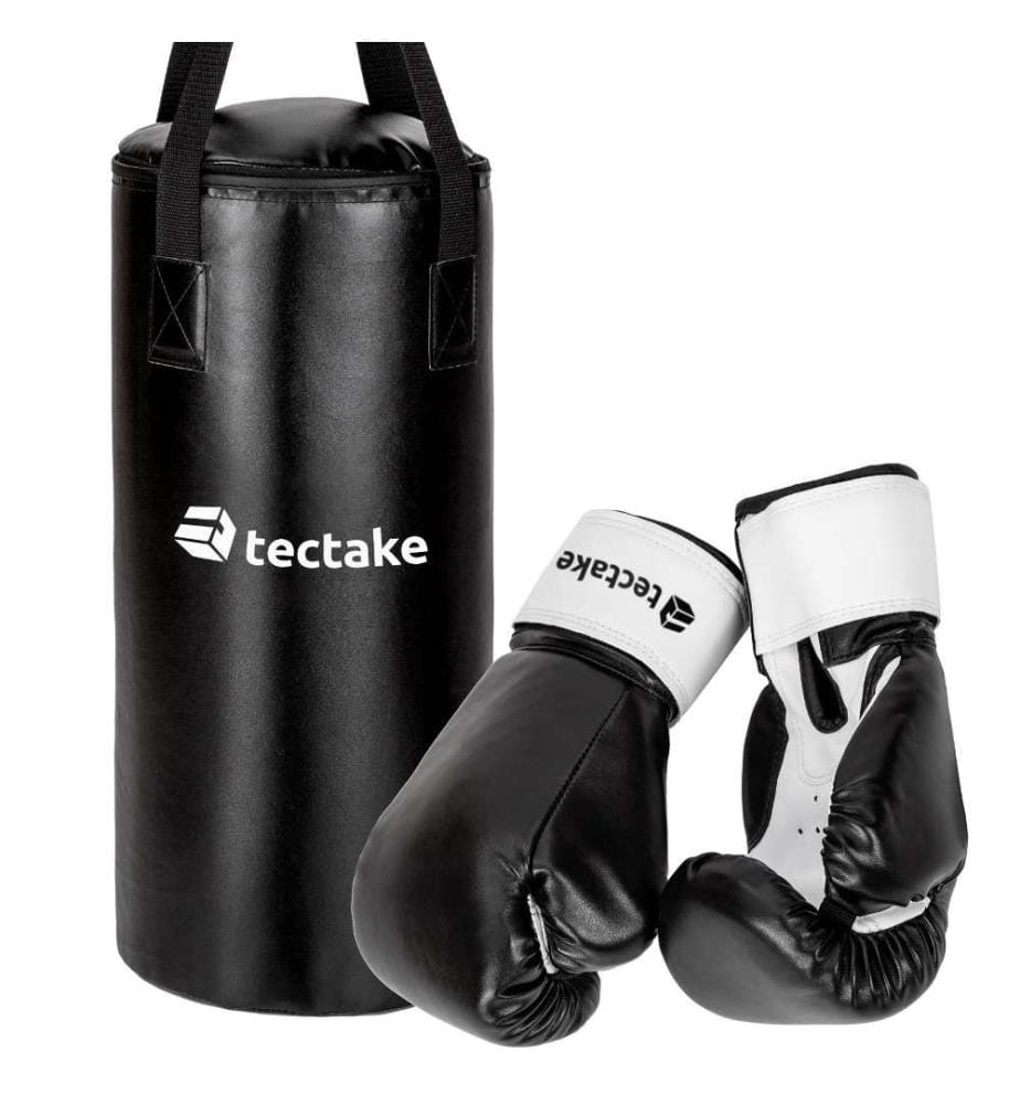 Set Boxe Per Bambini Loyeah - Sacco Con Guantoni E Supporto Regolabile 3-8 Anni