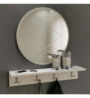 Hallenständer, Weiss, Mdf