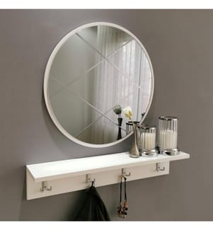 Hallenständer, Weiss, Mdf