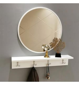 Hallenständer, Weiss, Mdf