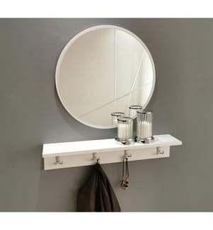 Hallenständer, Weiss, Mdf