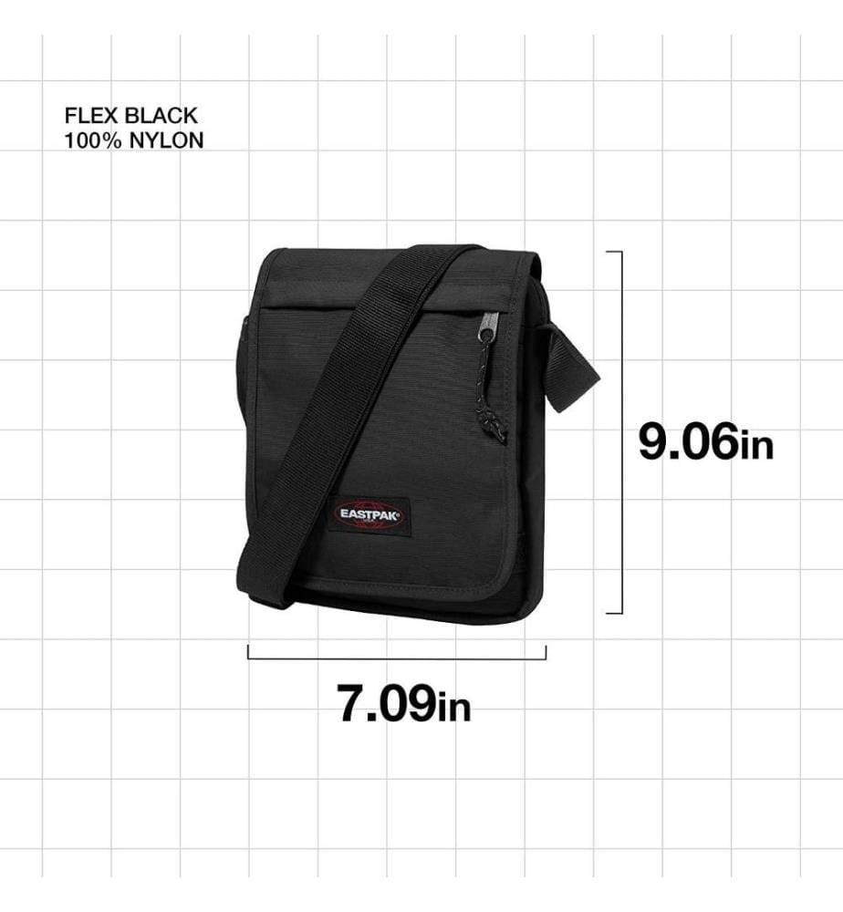 Eastpak Flex Sac Bandoulière, 23 cm, 3.5 L, Noir… DeinDeal