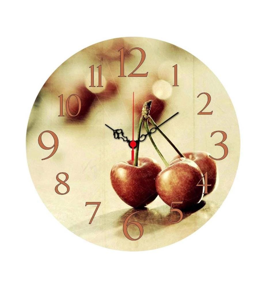 Dekorative MDF-Uhr, Multicolor, Mdf