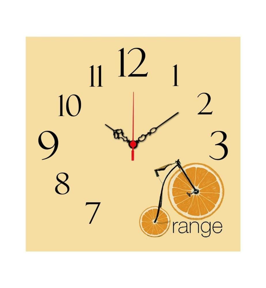 Dekorative MDF-Uhr, Multicolor, Mdf
