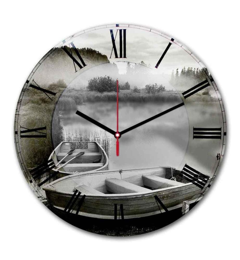 Dekorative MDF-Uhr, Multicolor, Mdf