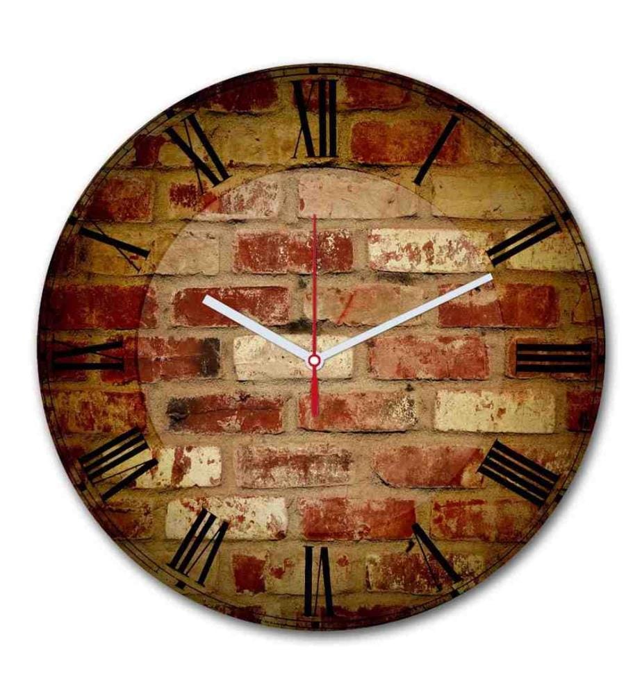 Dekorative MDF-Uhr, Multicolor, Mdf