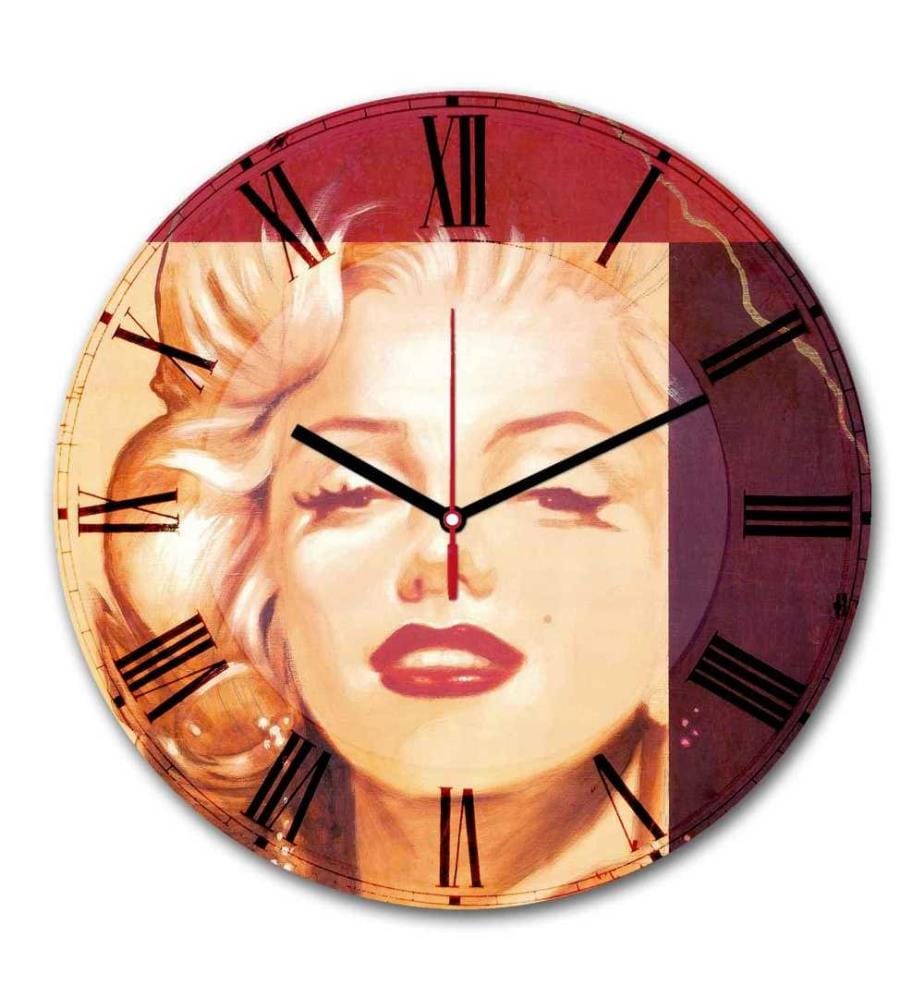 Dekorative MDF-Uhr, Multicolor, Mdf