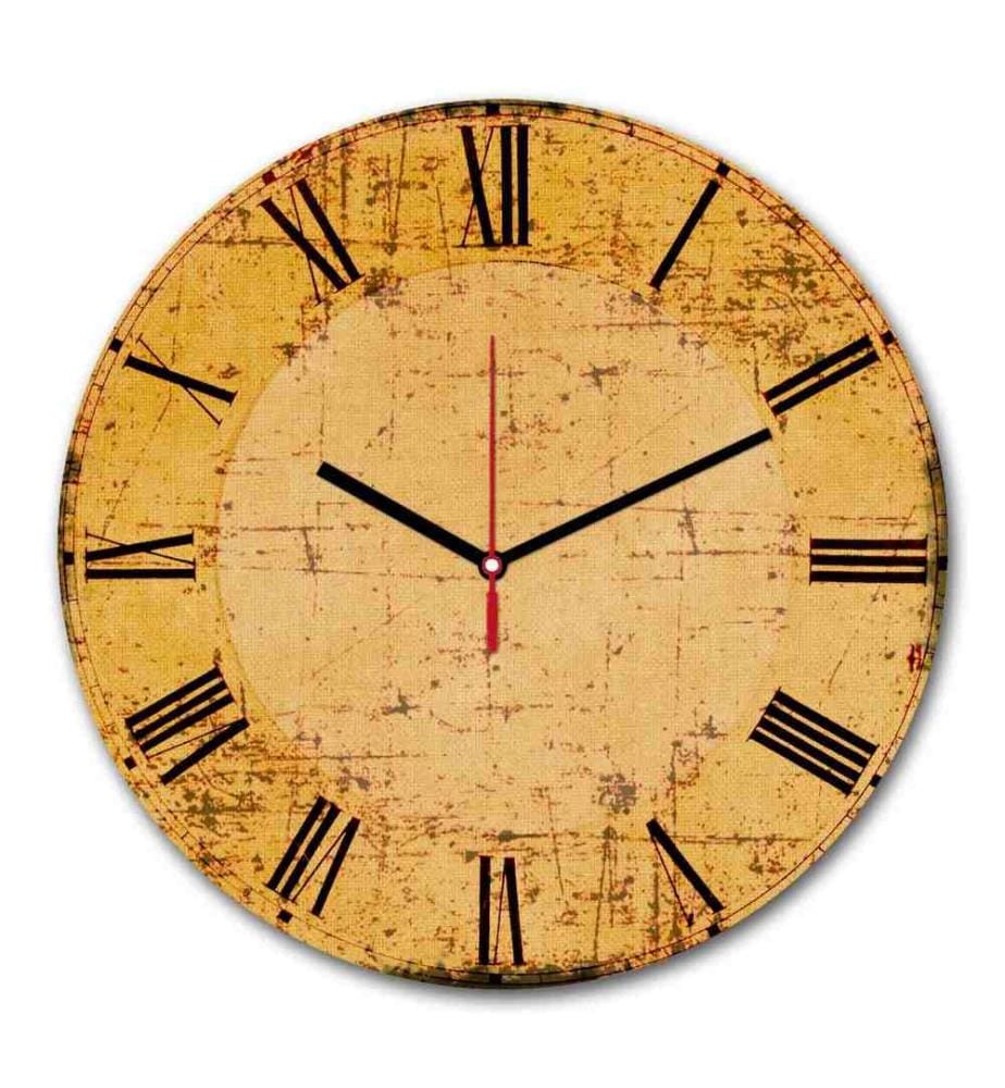 Dekorative MDF-Uhr, Multicolor, Mdf