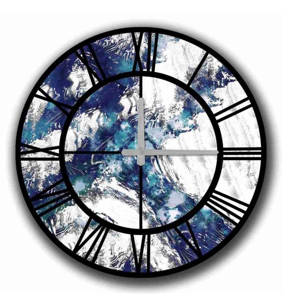 Dekorative MDF-Uhr, Multicolor, Mdf