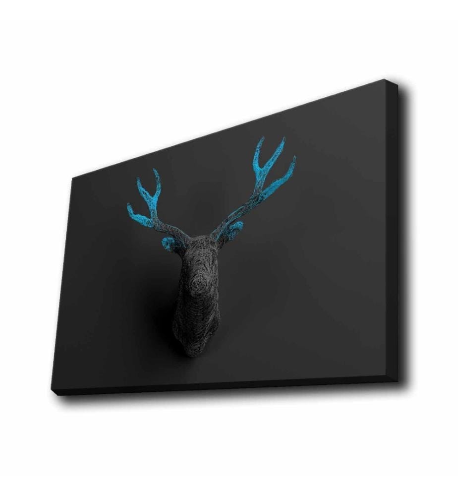 Dekorative Leinwandbilder mit Led-Beleuchtung, Multicolor, Polyester-Leinwand
