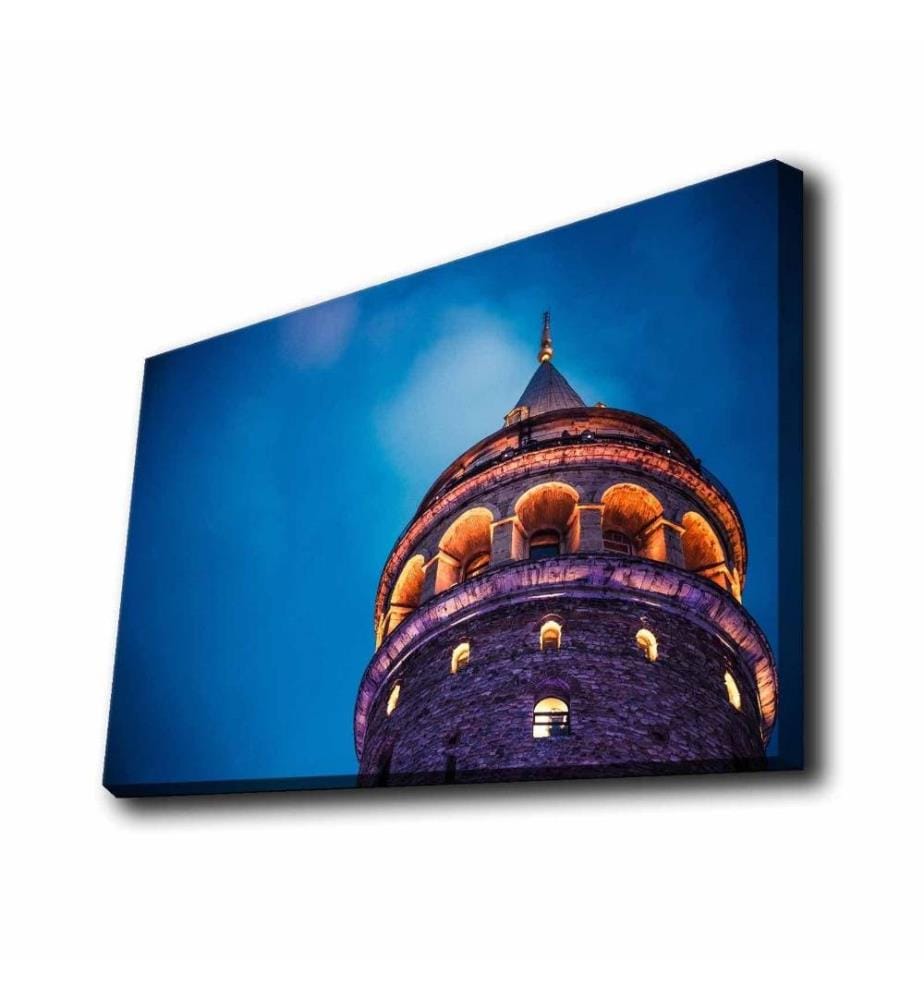 Dekorative Leinwandbilder mit Led-Beleuchtung, Multicolor, Polyester-Leinwand