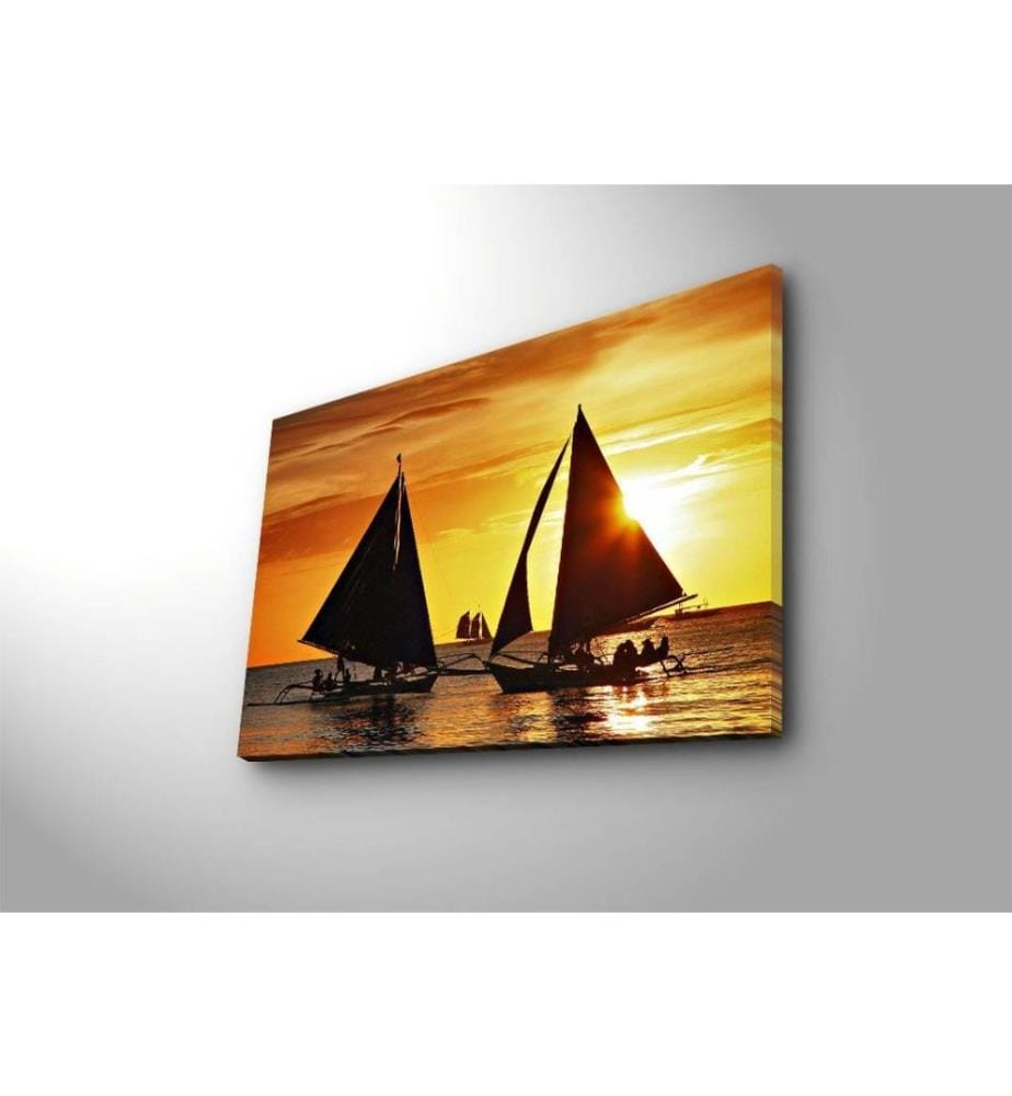 Dekorative Led beleuchtet Leinwand Gemälde, Multicolor, Wildleder Leinwand
