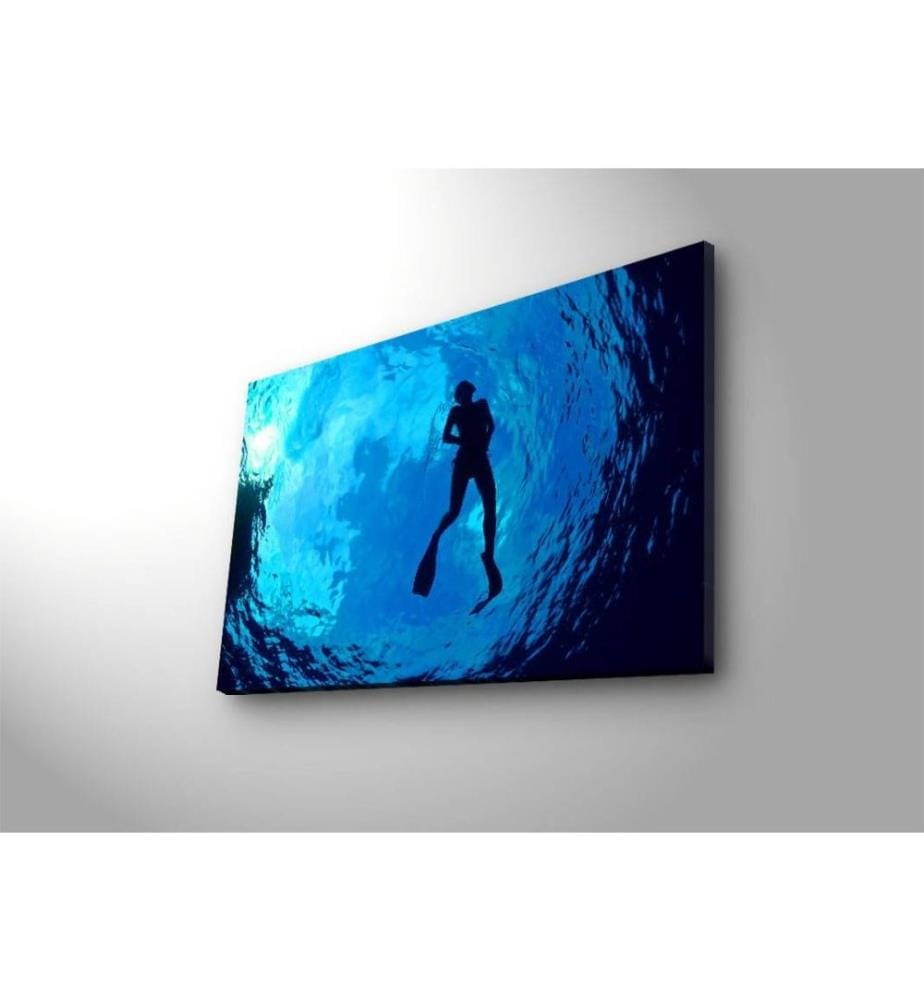 Dekorative Led beleuchtet Leinwand Gemälde, Multicolor, Wildleder Leinwand