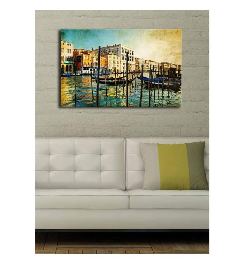 Dekorative Led beleuchtet Leinwand Gemälde, Multicolor, Wildleder Leinwand