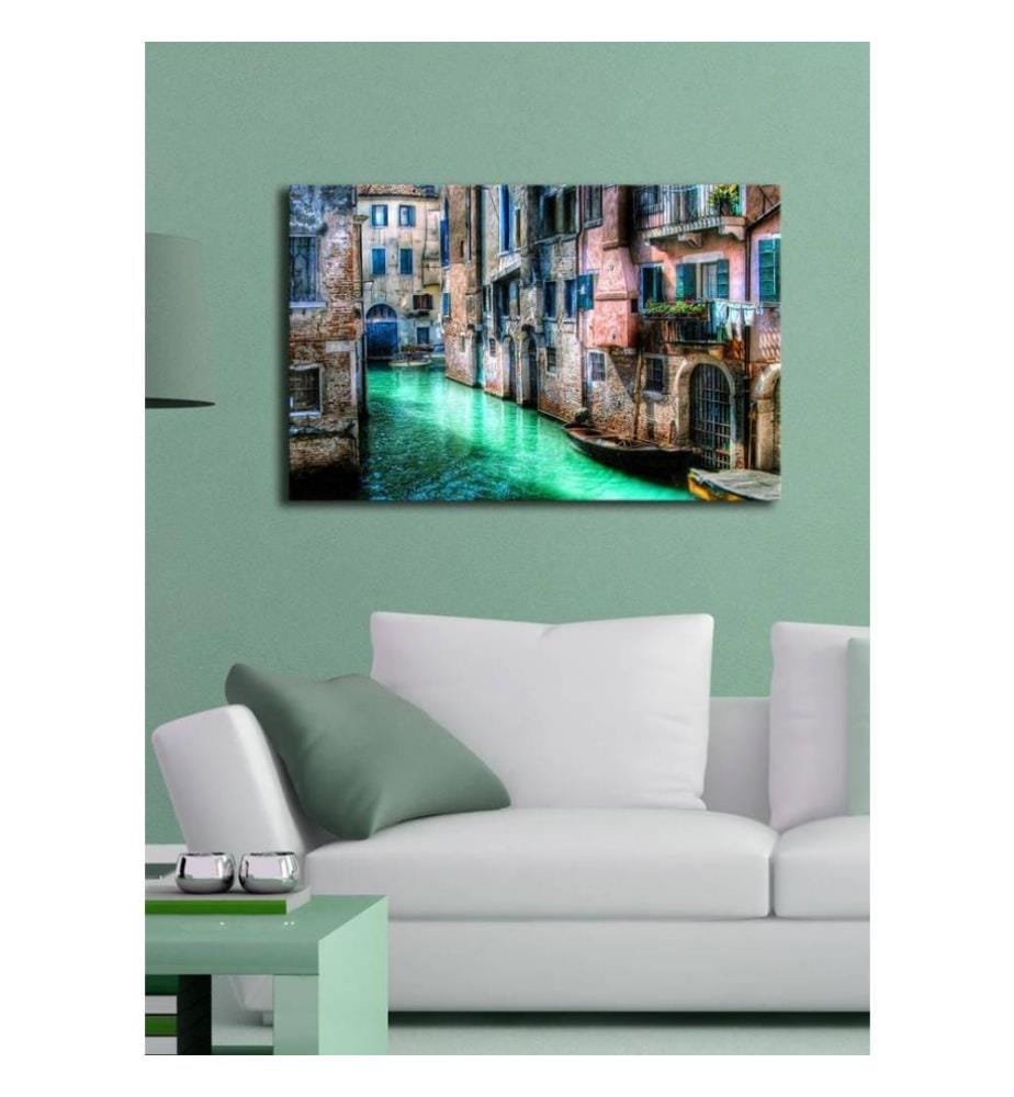 Dekorative Led beleuchtet Leinwand Gemälde, Multicolor, Wildleder Leinwand