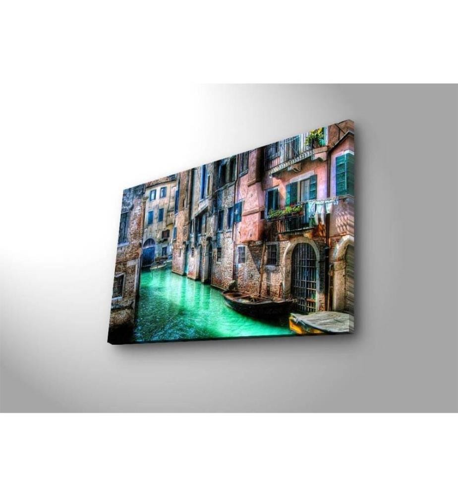 Dekorative Led beleuchtet Leinwand Gemälde, Multicolor, Wildleder Leinwand