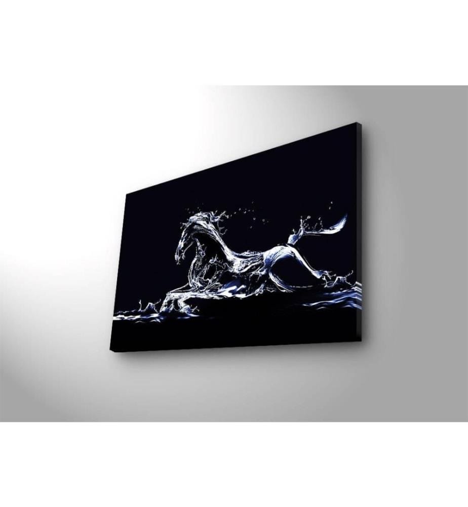Dekorative Led beleuchtet Leinwand Gemälde, Multicolor, Wildleder Leinwand