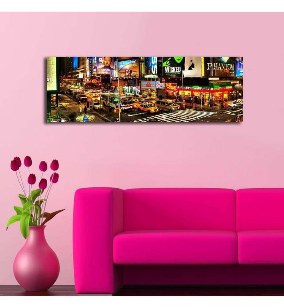 Dekorative Led beleuchtet Leinwand Gemälde, Multicolor, Wildleder Leinwand