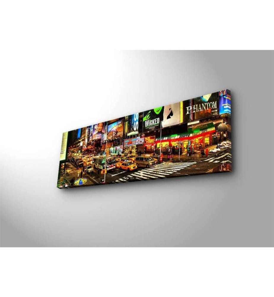 Dekorative Led beleuchtet Leinwand Gemälde, Multicolor, Wildleder Leinwand