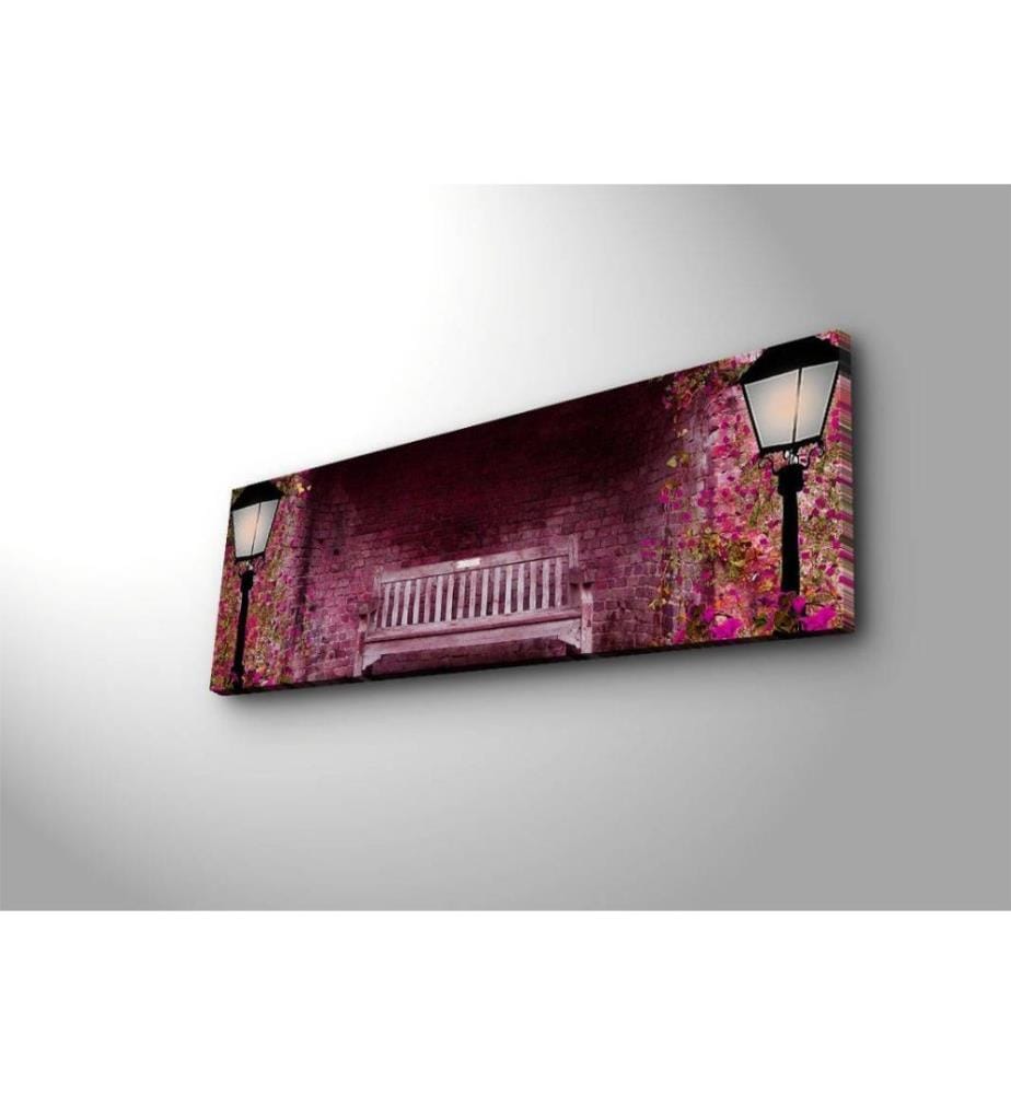 Dekorative Led beleuchtet Leinwand Gemälde, Multicolor, Wildleder Leinwand