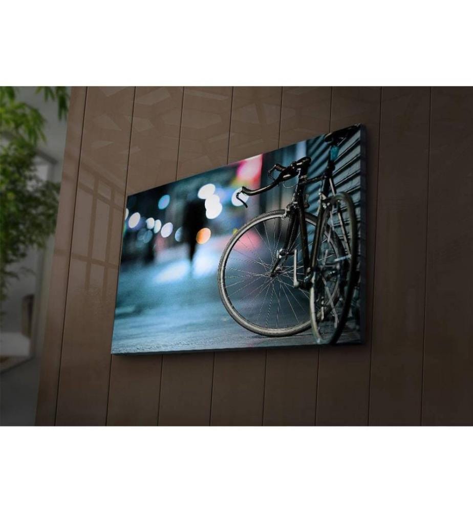Dekorative Led beleuchtet Leinwand Gemälde, Multicolor, Wildleder Leinwand
