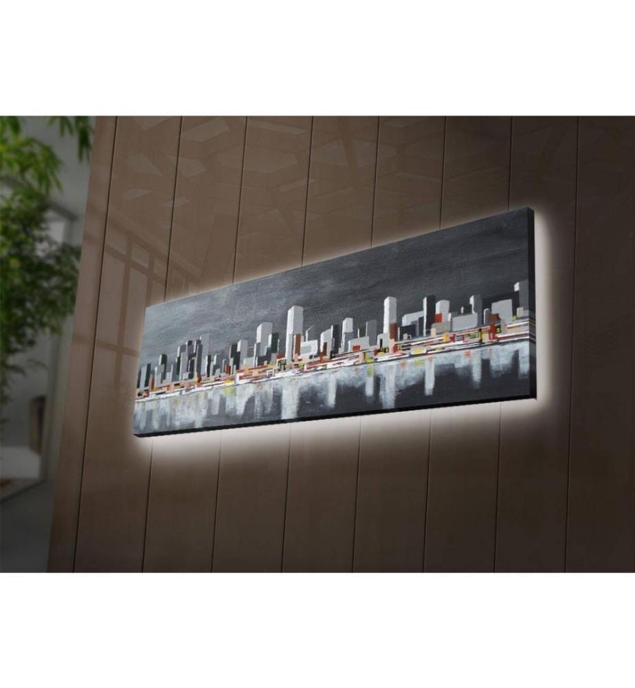 Dekorative Led beleuchtet Leinwand Gemälde, Multicolor, Wildleder Leinwand