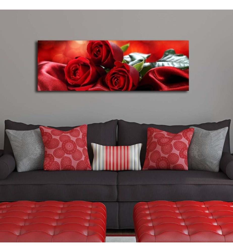 Dekorative Led beleuchtet Leinwand Gemälde, Multicolor, Wildleder Leinwand