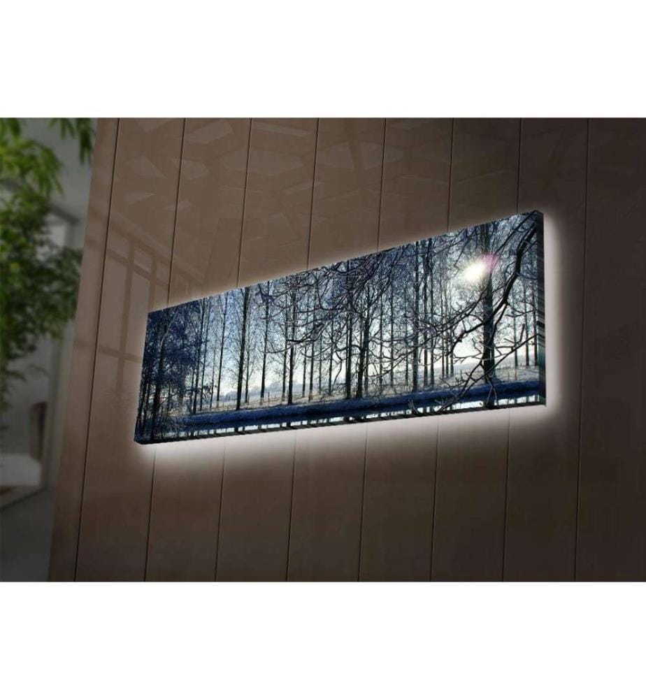 Dekorative Led beleuchtet Leinwand Gemälde, Multicolor, Wildleder Leinwand