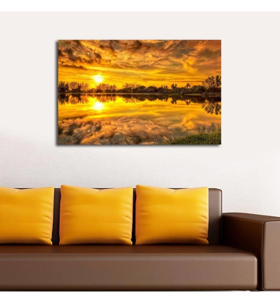 Dekorative Led beleuchtet Leinwand Gemälde, Multicolor, Wildleder Leinwand