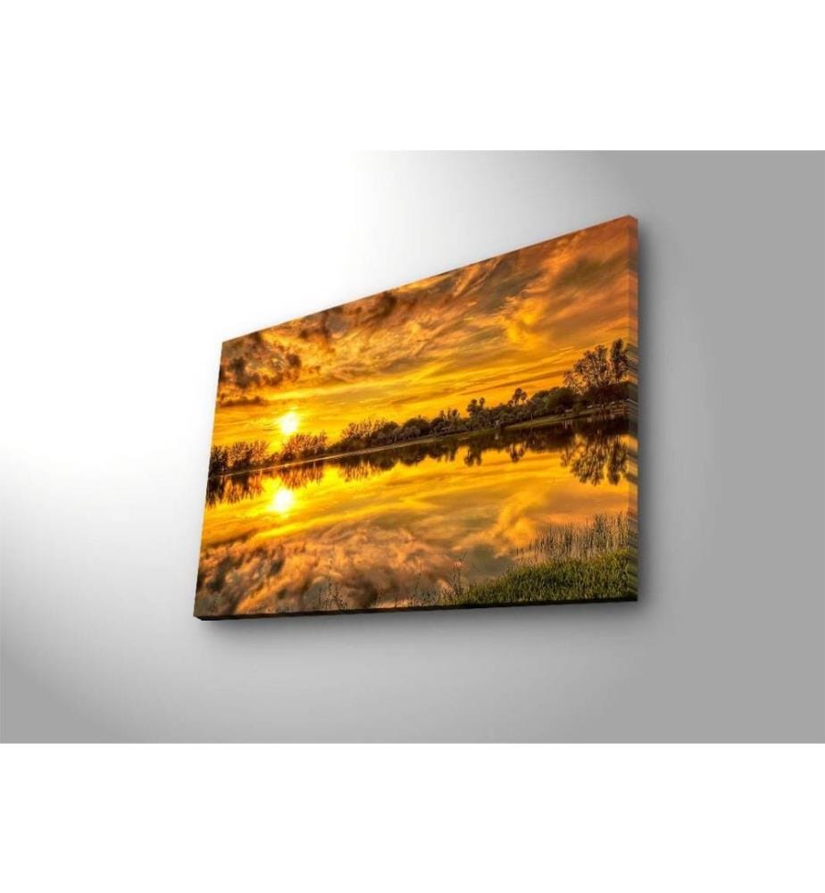 Dekorative Led beleuchtet Leinwand Gemälde, Multicolor, Wildleder Leinwand