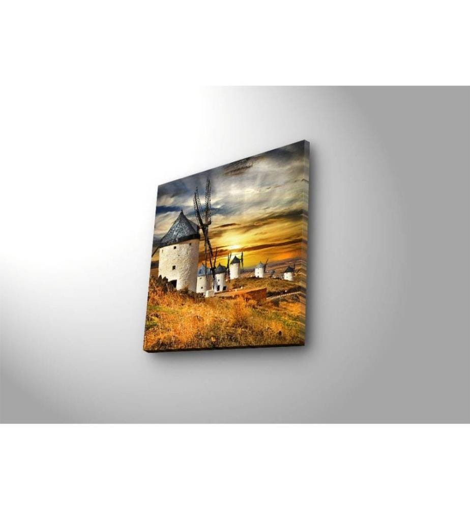 Dekorative Led beleuchtet Leinwand Gemälde, Multicolor, Wildleder Leinwand