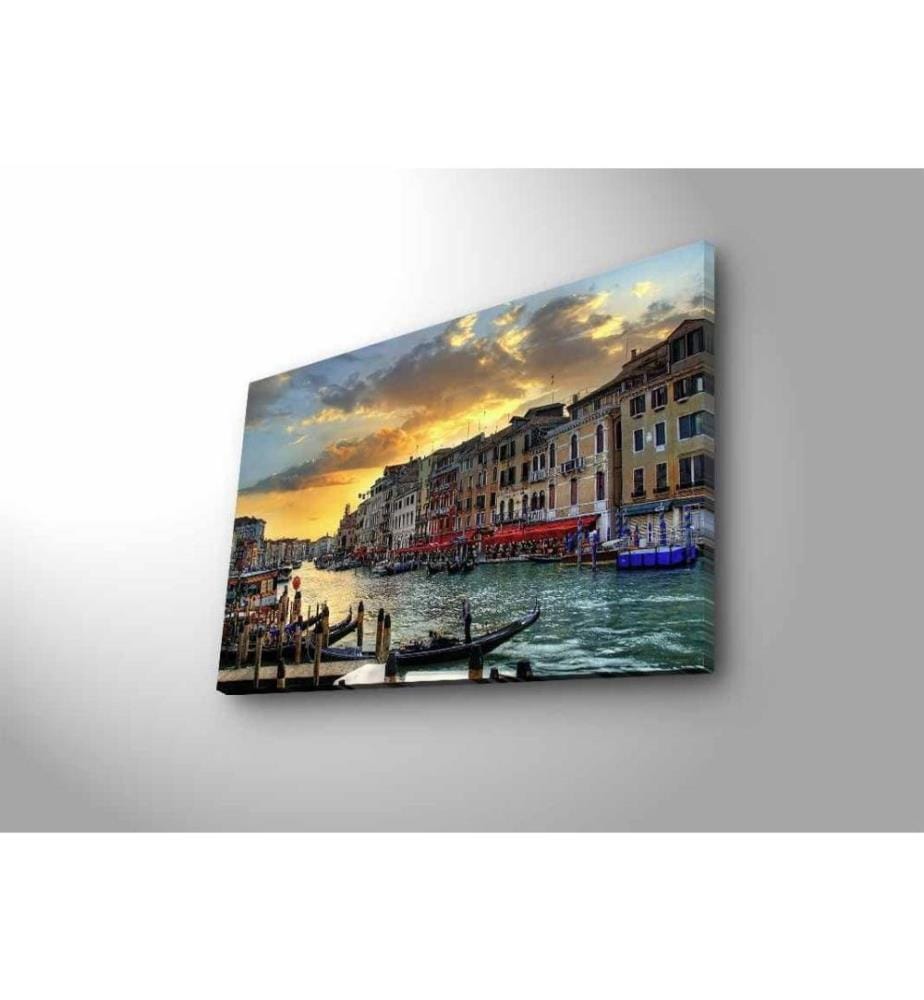 Dekorative Led beleuchtet Leinwand Gemälde, Multicolor, Wildleder Leinwand