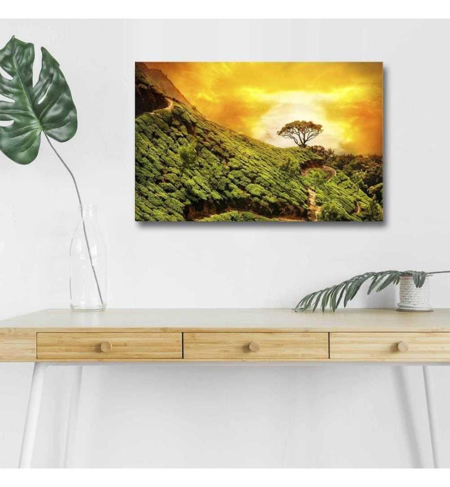 Dekorative Led beleuchtet Leinwand Gemälde, Multicolor, Wildleder Leinwand
