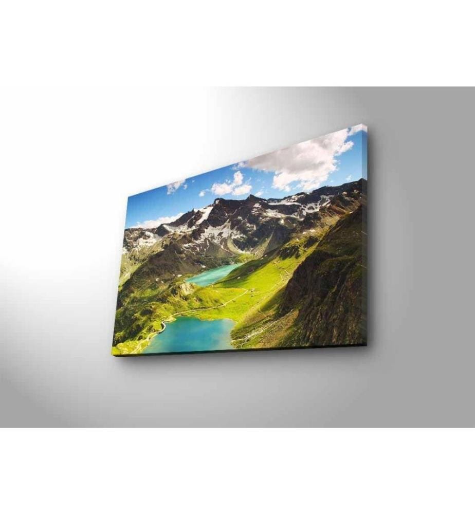 Dekorative Led beleuchtet Leinwand Gemälde, Multicolor, Wildleder Leinwand