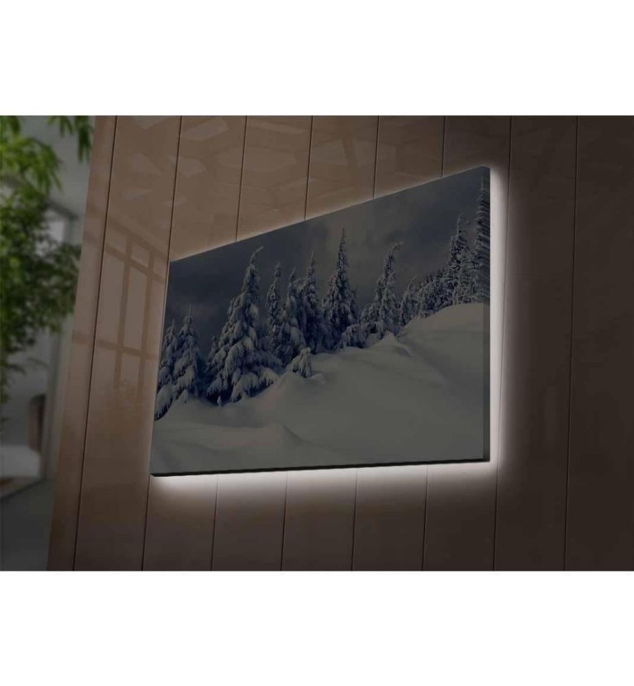 Dekorative Led beleuchtet Leinwand Gemälde, Multicolor, Wildleder Leinwand