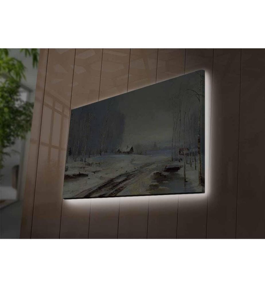 Dekorative Led beleuchtet Leinwand Gemälde, Multicolor, Wildleder Leinwand