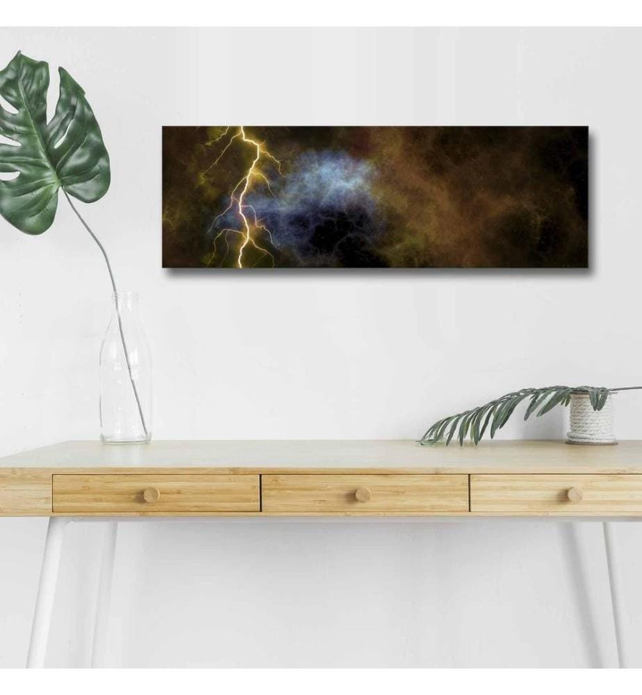 Dekorative Led beleuchtet Leinwand Gemälde, Multicolor, Wildleder Leinwand