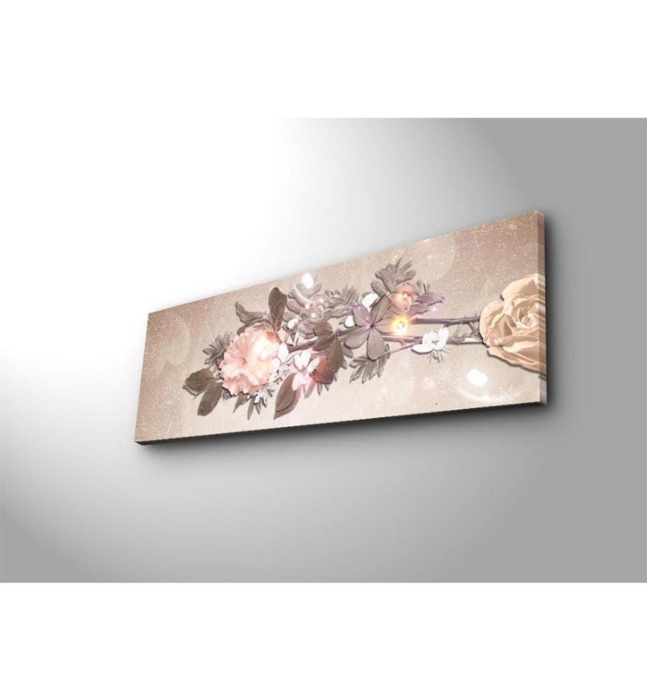 Dekorative Led beleuchtet Leinwand Gemälde, Multicolor, Wildleder Leinwand