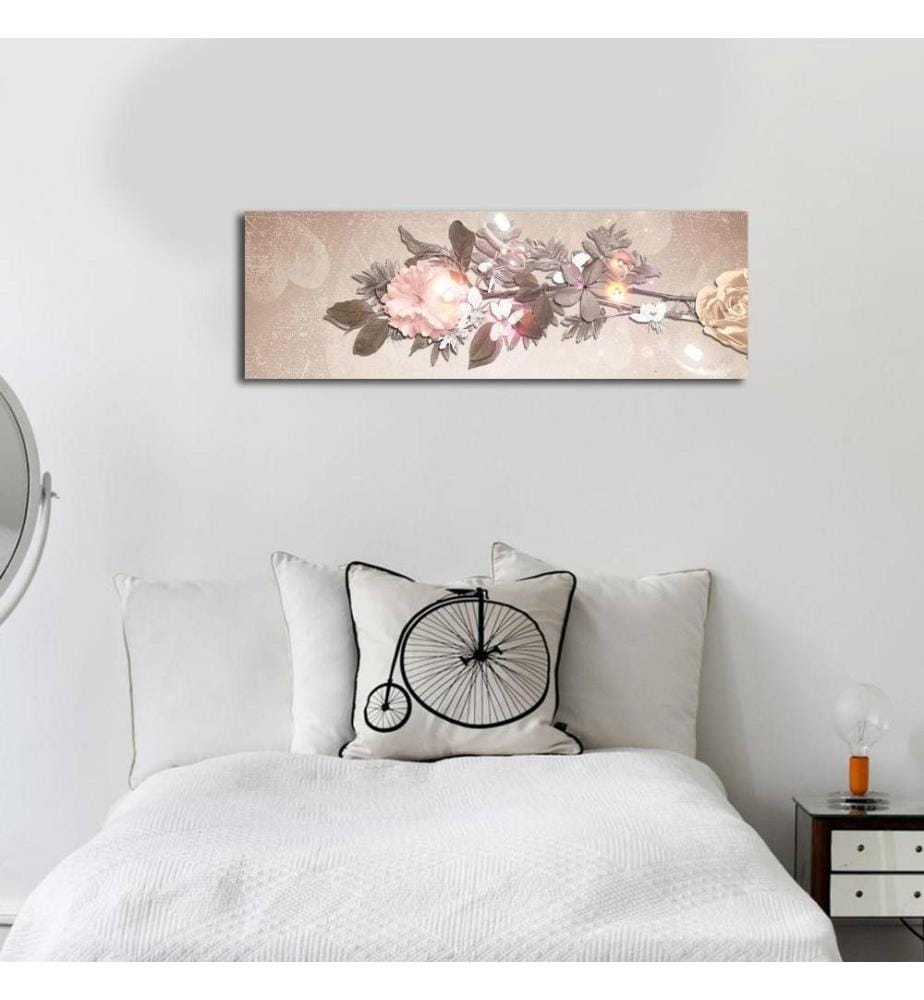 Dekorative Led beleuchtet Leinwand Gemälde, Multicolor, Wildleder Leinwand