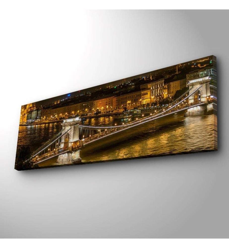 Dekorative Led beleuchtet Leinwand Gemälde, Multicolor, Wildleder Leinwand