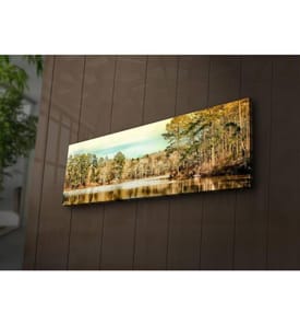Dekorative Led beleuchtet Leinwand Gemälde, Multicolor, Wildleder Leinwand