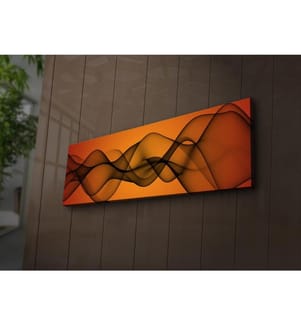 Dekorative Led beleuchtet Leinwand Gemälde, Multicolor, Wildleder Leinwand
