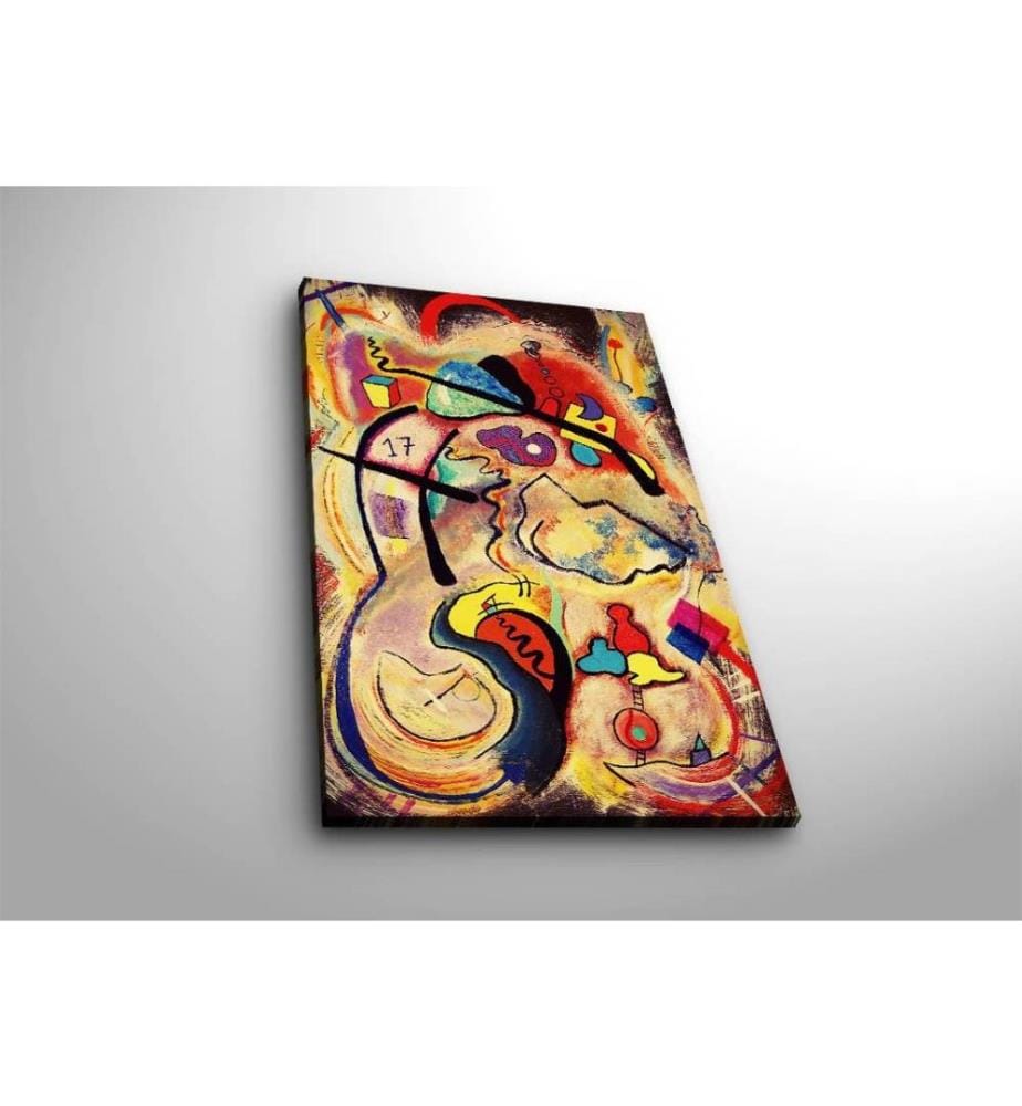 Dekorative Led beleuchtet Leinwand Gemälde, Multicolor, Wildleder Leinwand