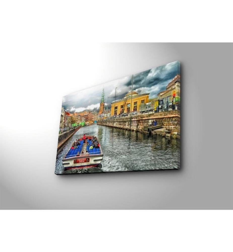 Dekorative Led beleuchtet Leinwand Gemälde, Multicolor, Wildleder Leinwand