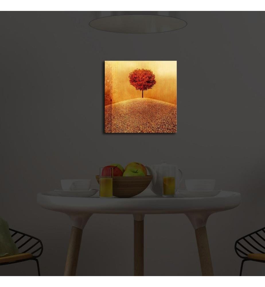 Dekorative Led beleuchtet Leinwand Gemälde, Multicolor, Wildleder Leinwand