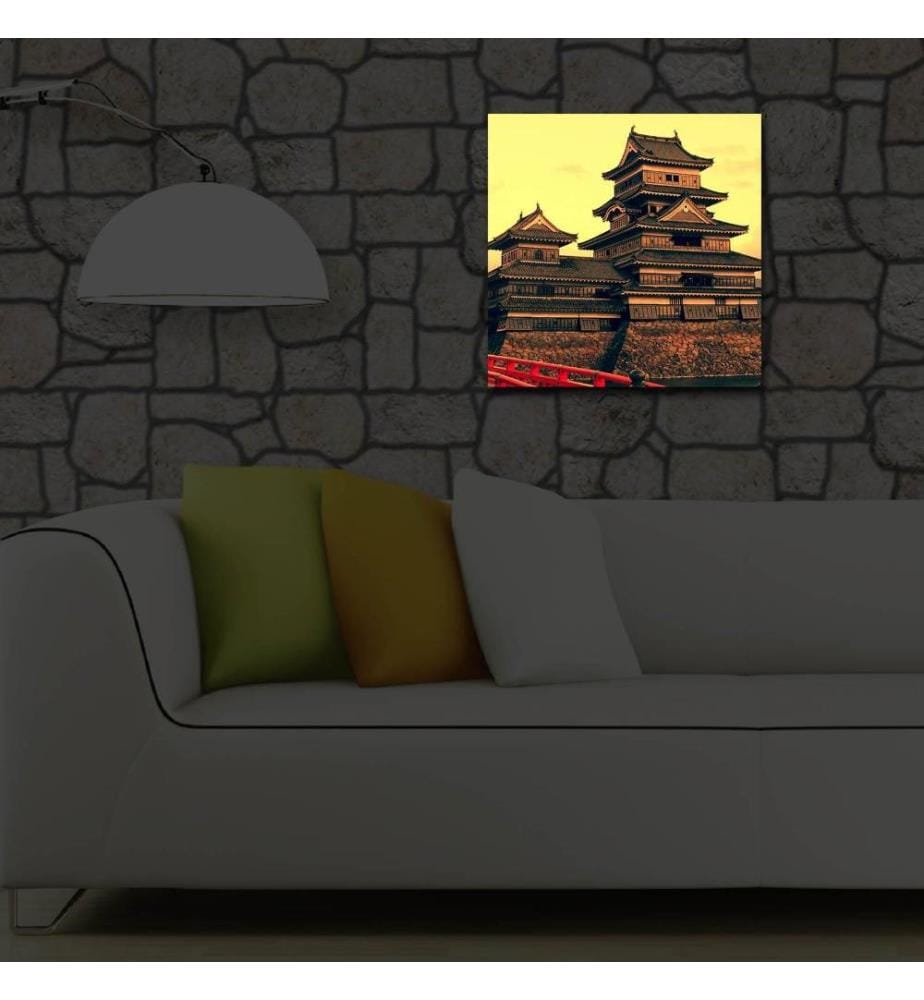 Dekorative Led beleuchtet Leinwand Gemälde, Multicolor, Wildleder Leinwand